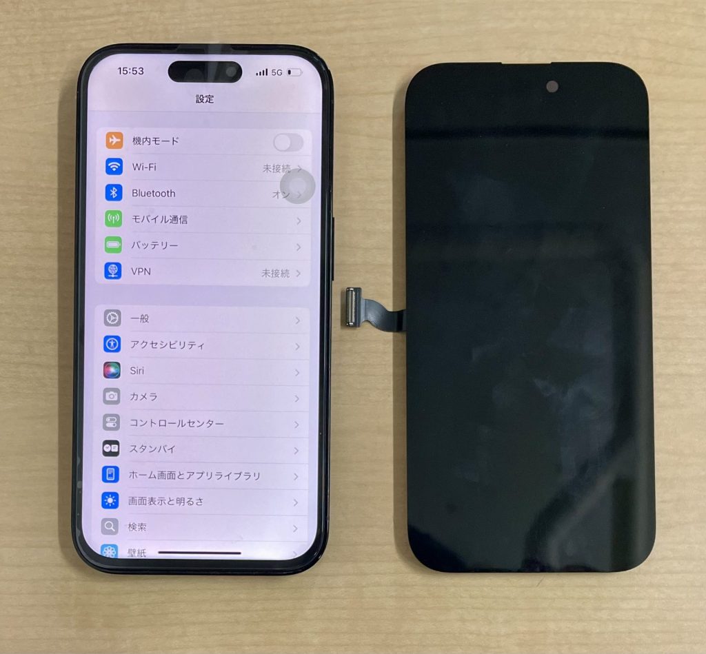 iPhone 14 Pro 画面交換修理