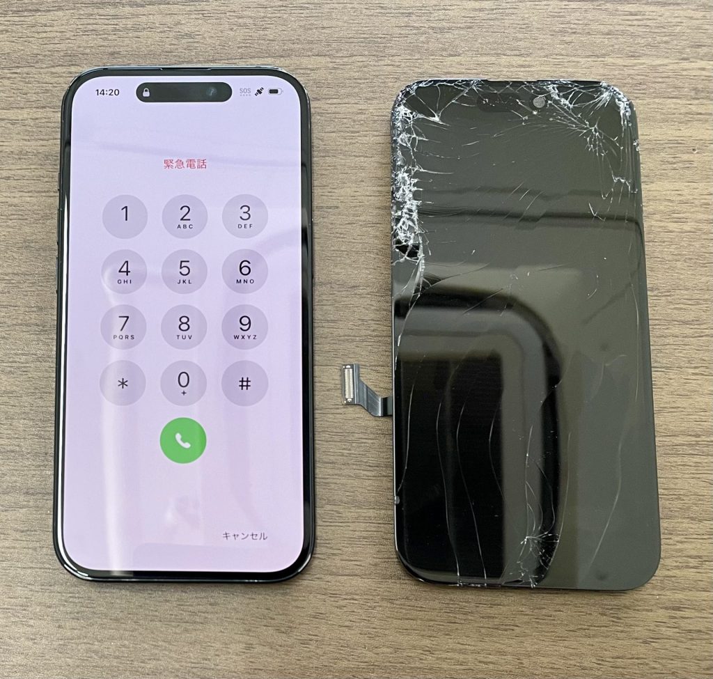 iPhone 15 画面交換修理