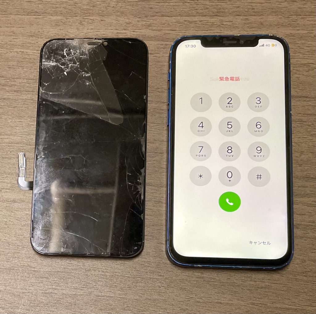 iPhone 12 画面交換修理