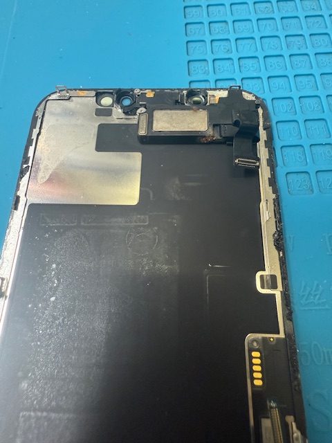 iPhone12水没洗浄修理