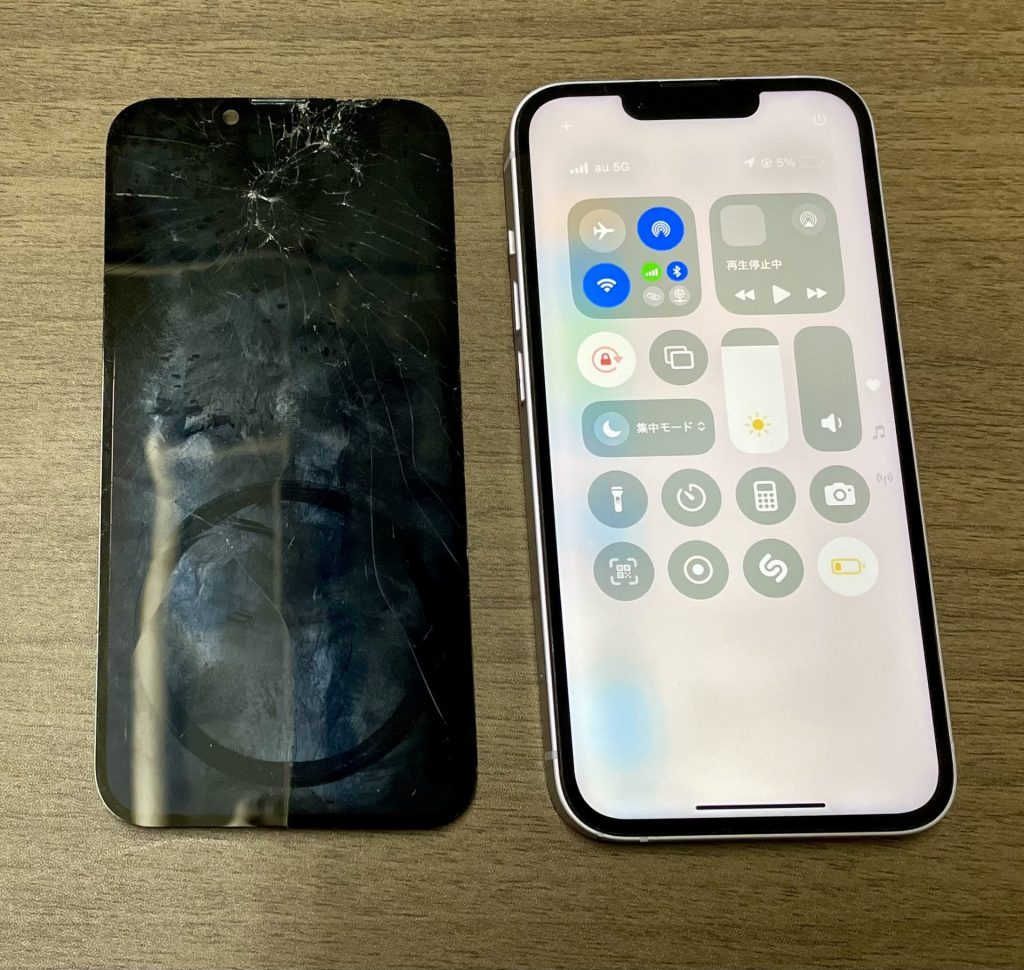 iPhone 14 画面交換修理