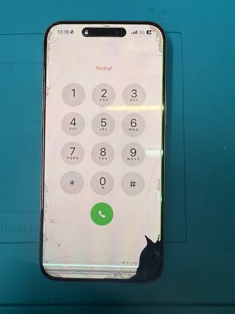 iPhone 15 Pro Max液晶不良修理