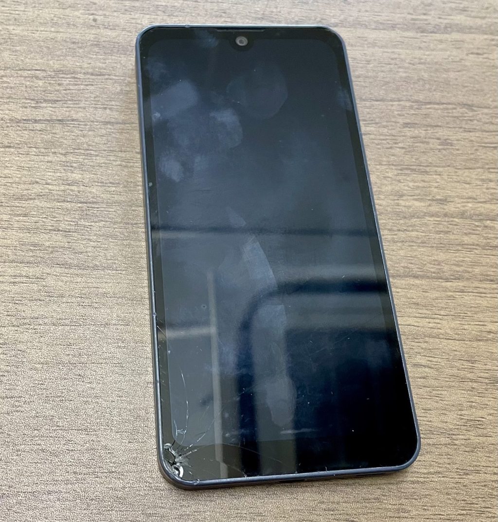 AQUOS wish3 画面交換修理