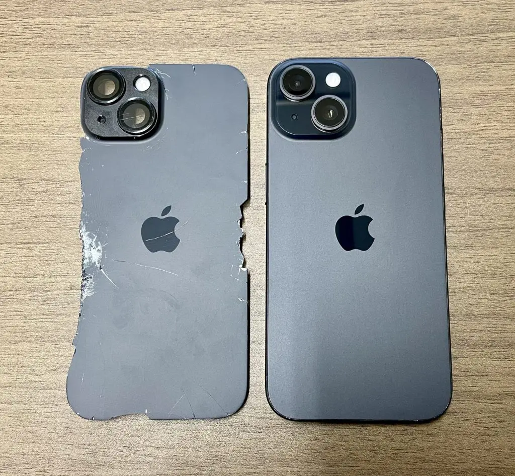 iPhone 15 バックパネル交換修理【iPhone修理スマホ修理堂】
