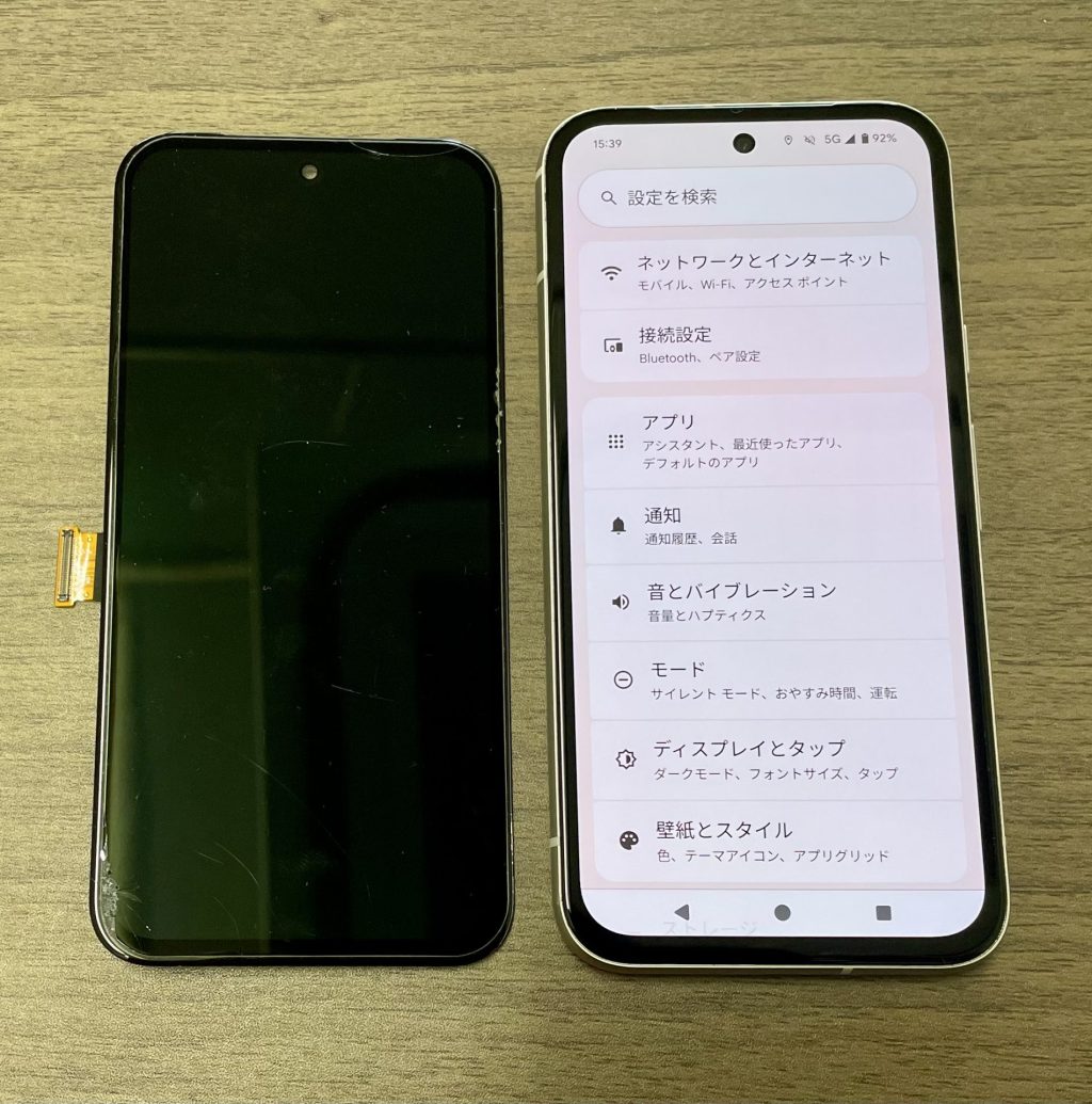 Google Pixel 8a 画面交換修理