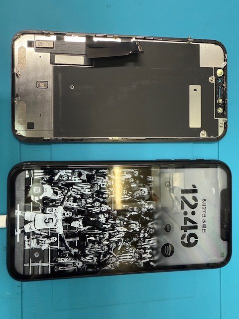 PhoneXRフロントガラス(重度)修理のご依頼