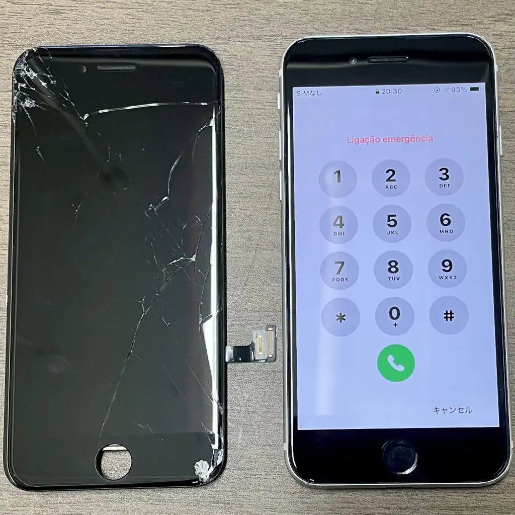 iPhone SE (第2世代) 水没画面交換修理【iPhone修理スマホ修理堂】