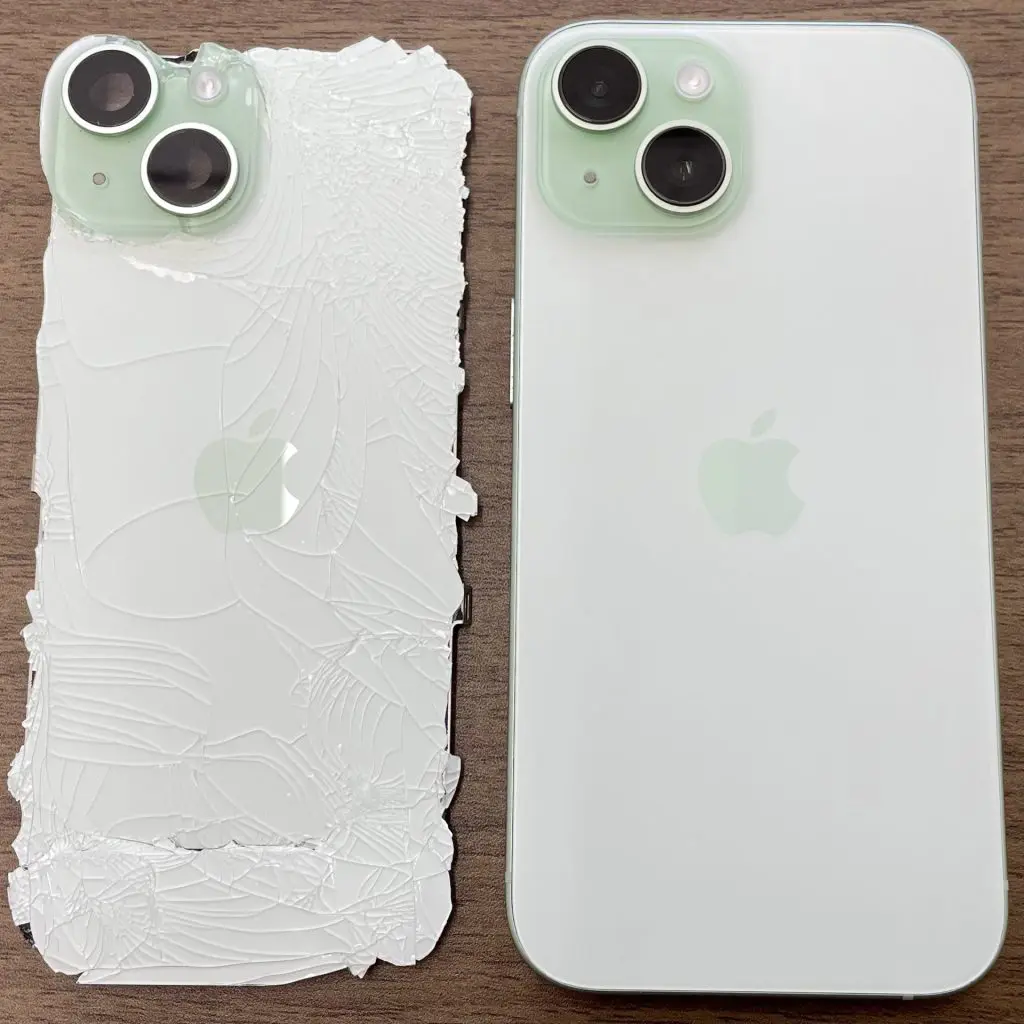 iPhone 15 バックパネル交換修理【iPhone修理スマホ修理堂】