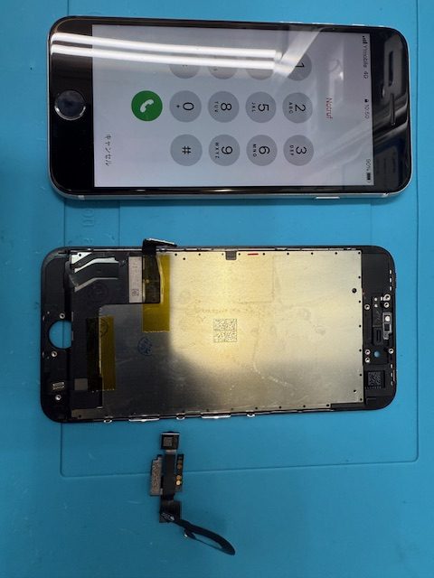 iPhoneSE2水没洗浄・液晶交換・近接センサー交換修理のご依頼