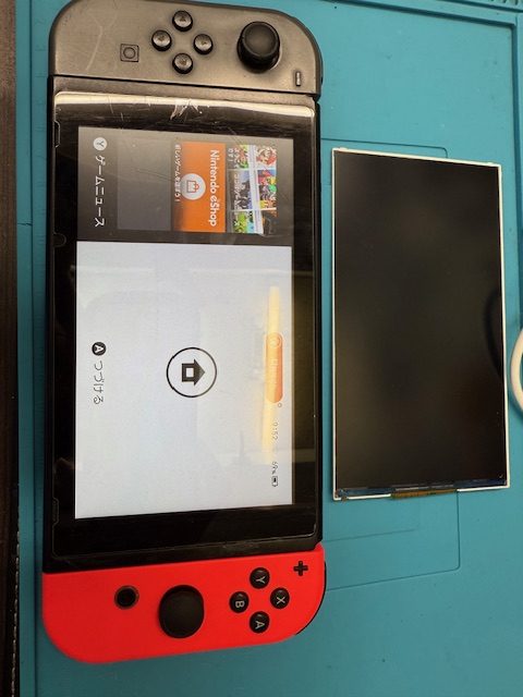 Nintendo Switch液晶交換修理のご依頼
