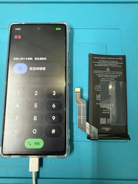 Google Pixel 6aバッテリー交換修理のご依頼!