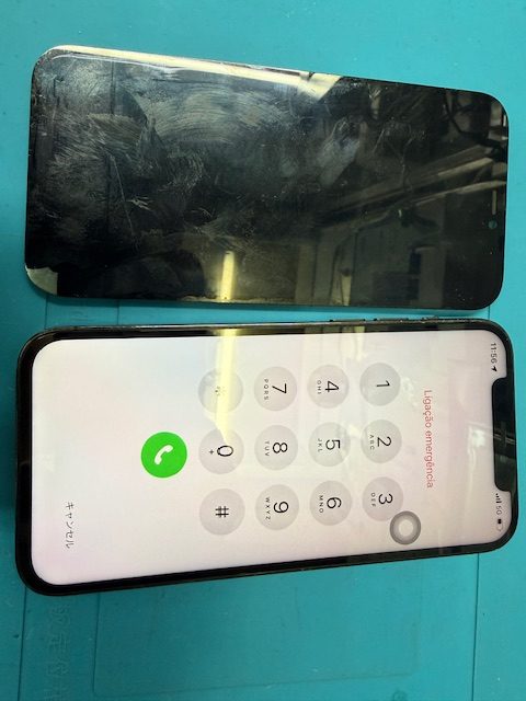 iPhone13ProMaxフロントパネル(重度)修理のご依頼!