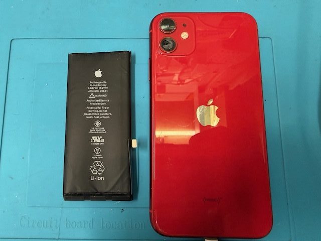 iPhone11バッテリー交換のご依頼!