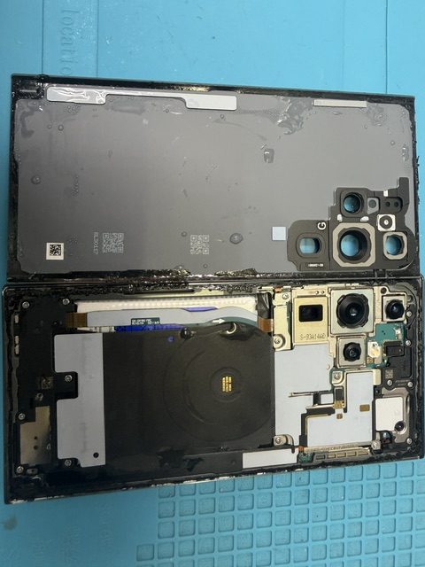 Galaxy S23 Ultra水没洗浄・基板修理のご依頼!
