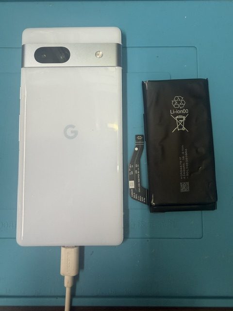 Google Pixel 7aバッテリー交換のご依頼!