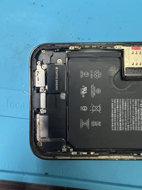 iPhone12ProMax水没洗浄・フロントパネル(重度)交換修理のご依頼!