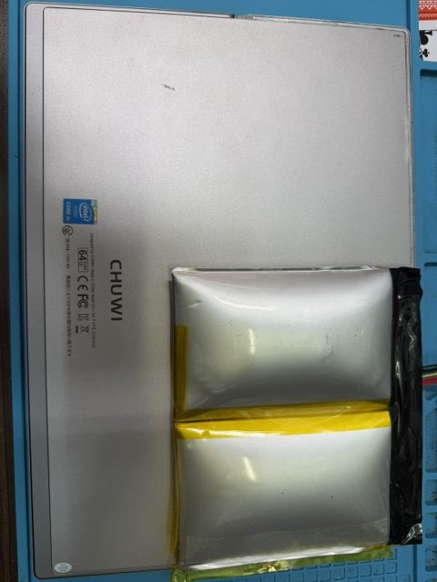 タブレット型PCバッテリー膨張修理のご依頼!