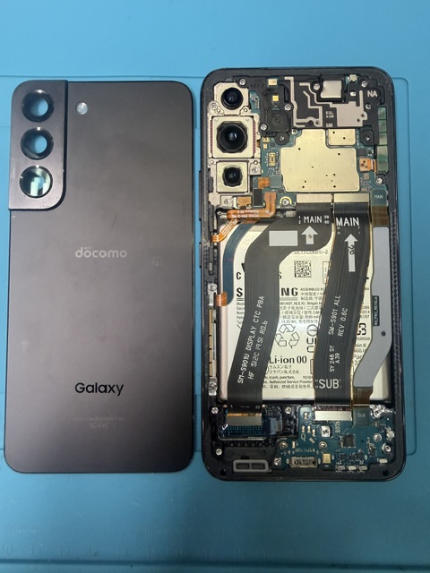 Galaxy S22Androidフロントパネル交換修理