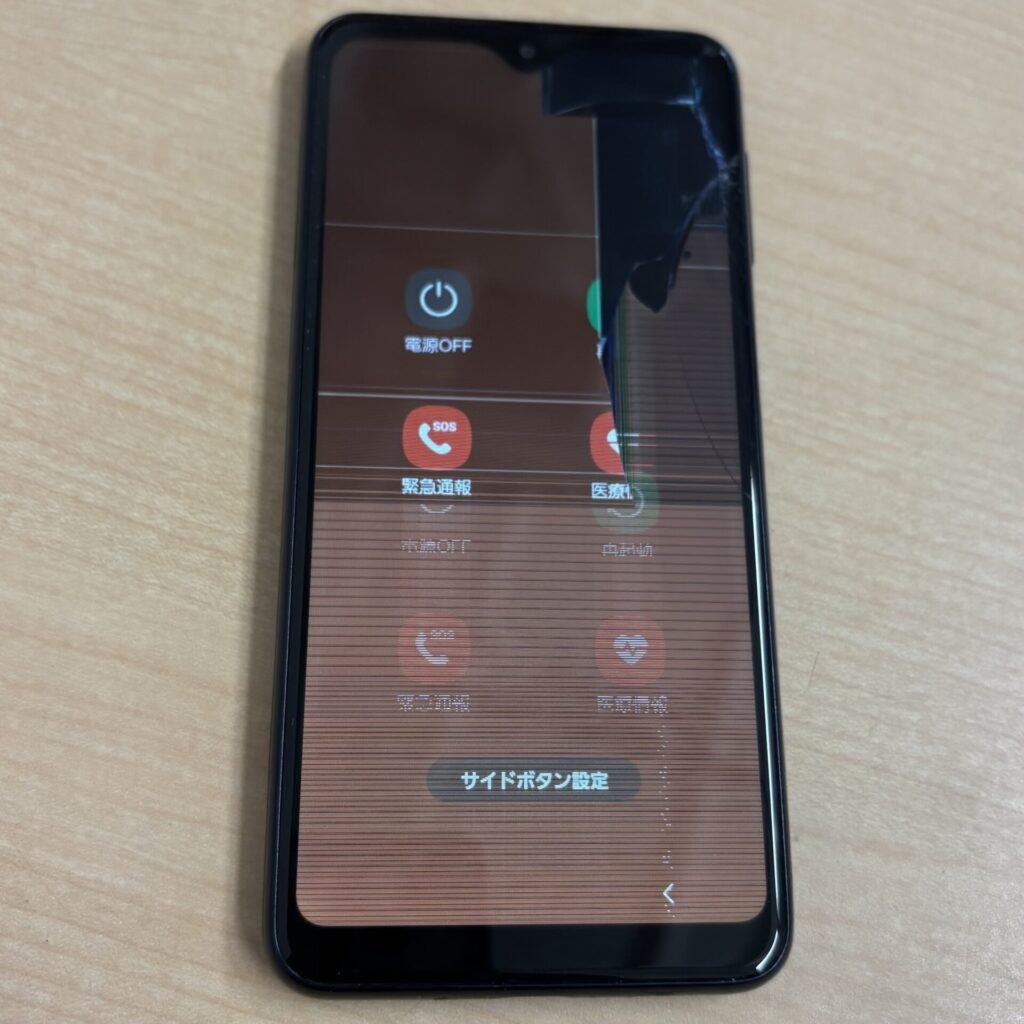Galaxy A23Androidフロントパネル交換修理